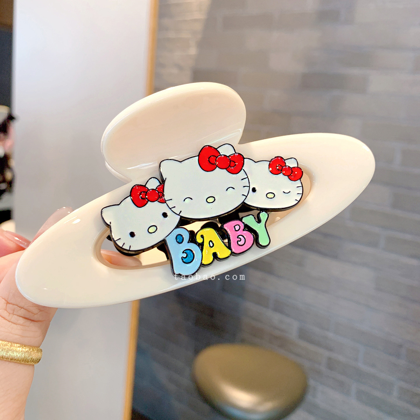 日韩减龄童趣猫猫发夹百搭甜美鲨鱼夹2025年新款女生中大号发抓夹,饰品/流行首饰/时尚饰品新,发饰,淘宝优惠券,粉丝福利购,淘宝优惠卷