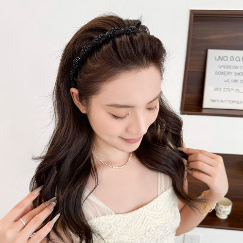 路易斯巴黎王妃发箍女2025新款带齿碎发洗脸头箍高颅顶高级感发卡