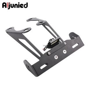 适用杜卡迪MONSTER 821 1200改装牌照架短尾车牌架挡泥板配件