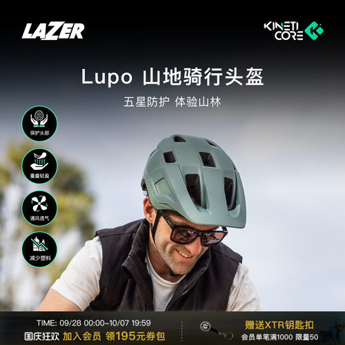 LAZERLupoKinetiCore骑行头盔