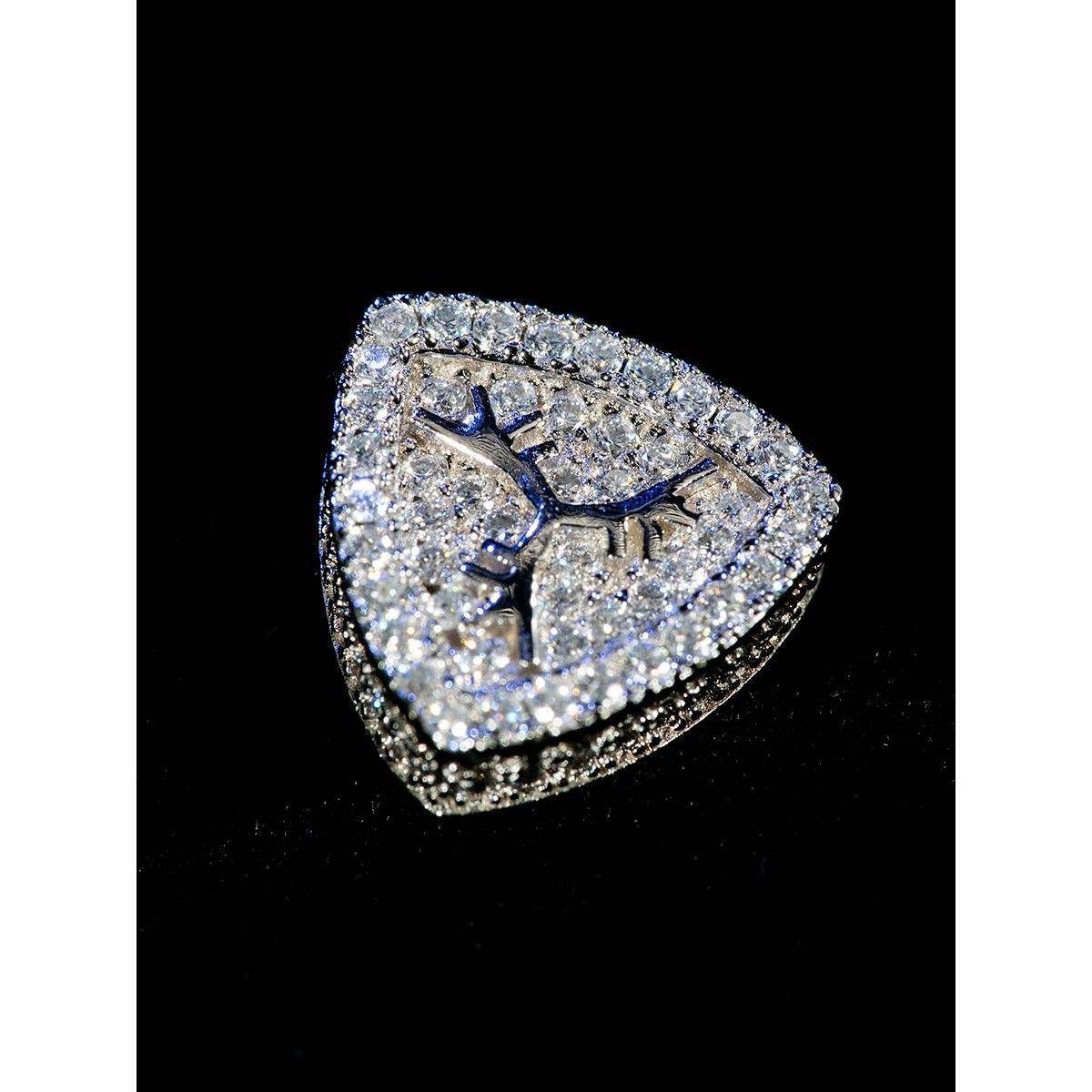 美式嘻哈街头周边killer首饰钻石镶钻莫桑钻耳钉