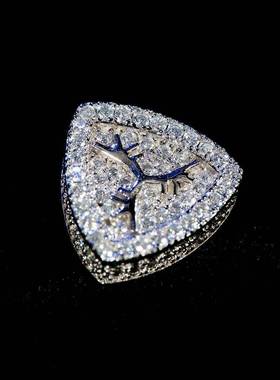 美式嘻哈街头周边killer首饰钻石镶钻莫桑钻耳钉