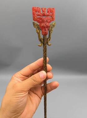 封神三部曲封神妲己娜然同款发簪手作打印树脂材质仿金属仿玛瑙