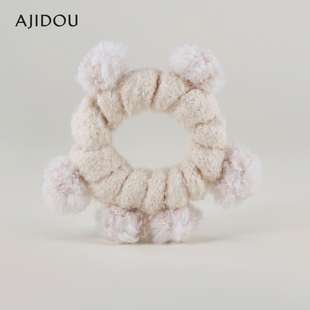 马尾发饰饰品 阿吉豆AJIDOU发圈发绳女弹性线下专柜同款