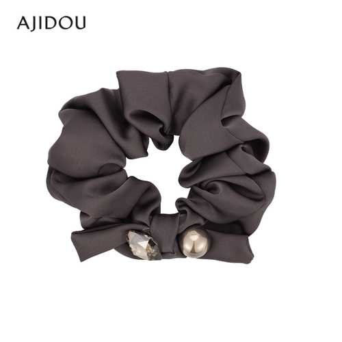 AJIDOU阿吉豆时尚发圈女款马尾头绳头饰皮筋珍珠橡皮筋配饰饰品