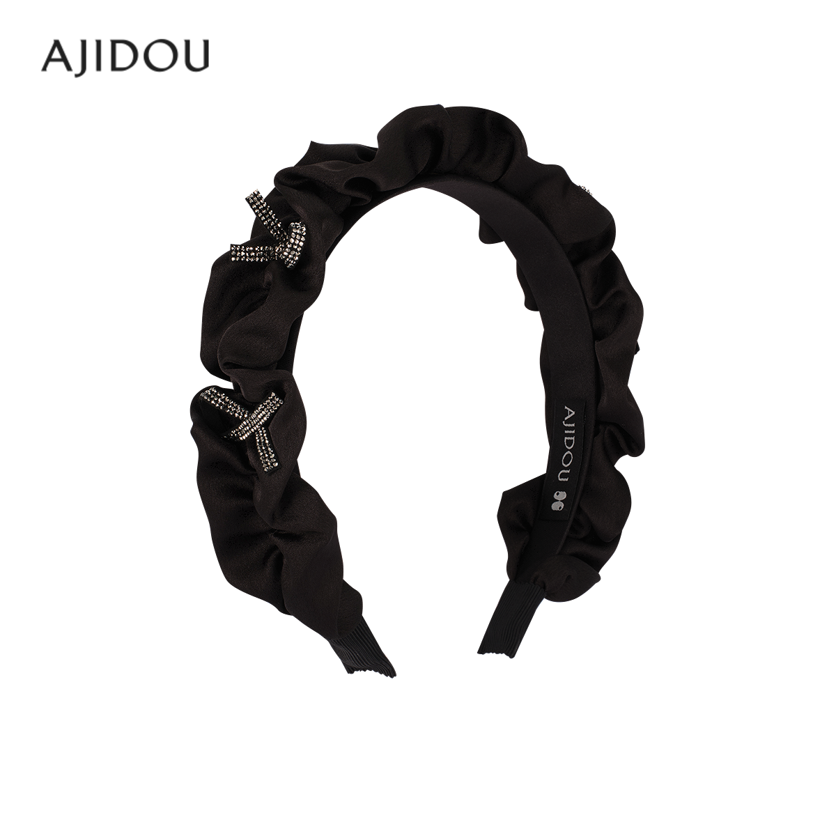 AJIDOU阿吉豆发箍女2024新款发卡时尚优雅宽头箍发饰品配饰高颅顶