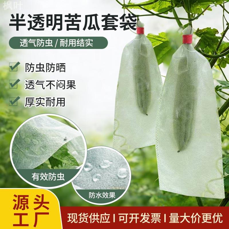 苦瓜套袋树上丝瓜果袋透气半透光