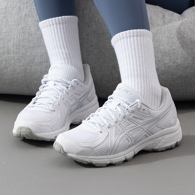 亚瑟士女鞋 JOG 100T 2E宽楦跑步鞋26春季新款入门级运动训练鞋子