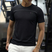 新款 春季 Vanish Elite 安德玛男装 Seamless健身训练透气T恤衫 短袖