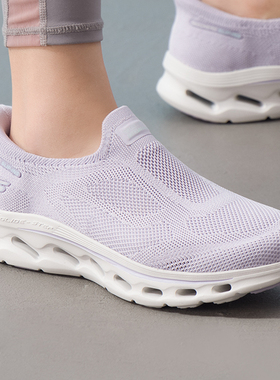 Skechers斯凯奇女鞋2026春季一脚穿健步鞋妈妈鞋透气运动鞋休闲鞋