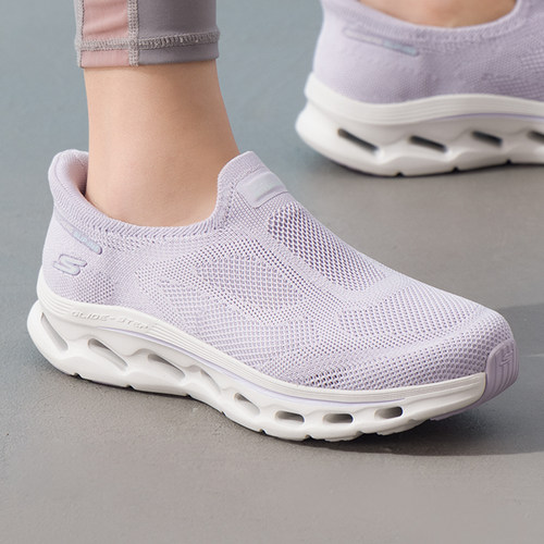 Skechers斯凯奇女鞋2026春季一脚穿健步鞋妈妈鞋透气运动鞋休闲鞋