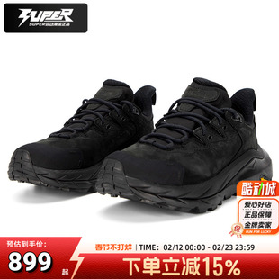 HokaOneOne女款卡哈Kaha2低帮GTX防水徒步鞋户外登山越野鞋运动鞋
