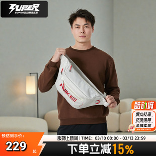 耐克正品男包女包2026新款运动便携单肩包休闲包腰包斜挎包HV6123