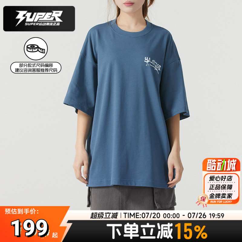 MLB男装女装情侣装 25夏季新款运动服时尚纽约洋基休闲服短袖T恤