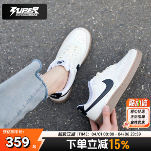 Court复古低帮运动休闲鞋 耐克正品 FQ8075 新款 2025秋季 Nike板鞋 男