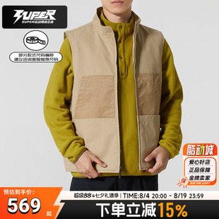 Under Armour安德玛男装马甲26新款休闲立领无袖背心外套6000881