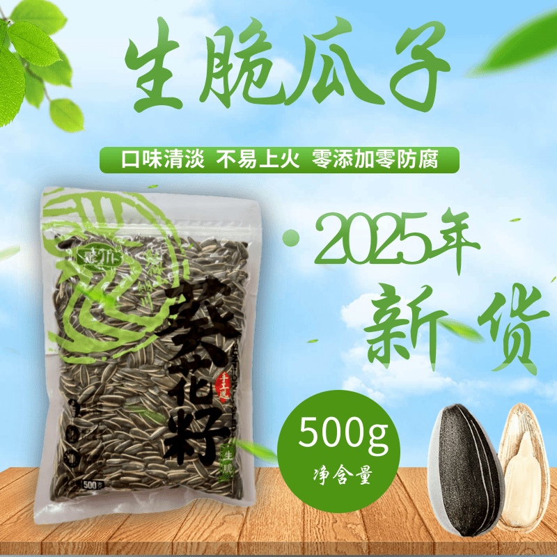 25新生脆瓜子休闲零食批发