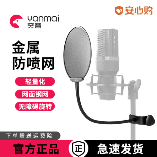 麦克风防喷金属网防风网