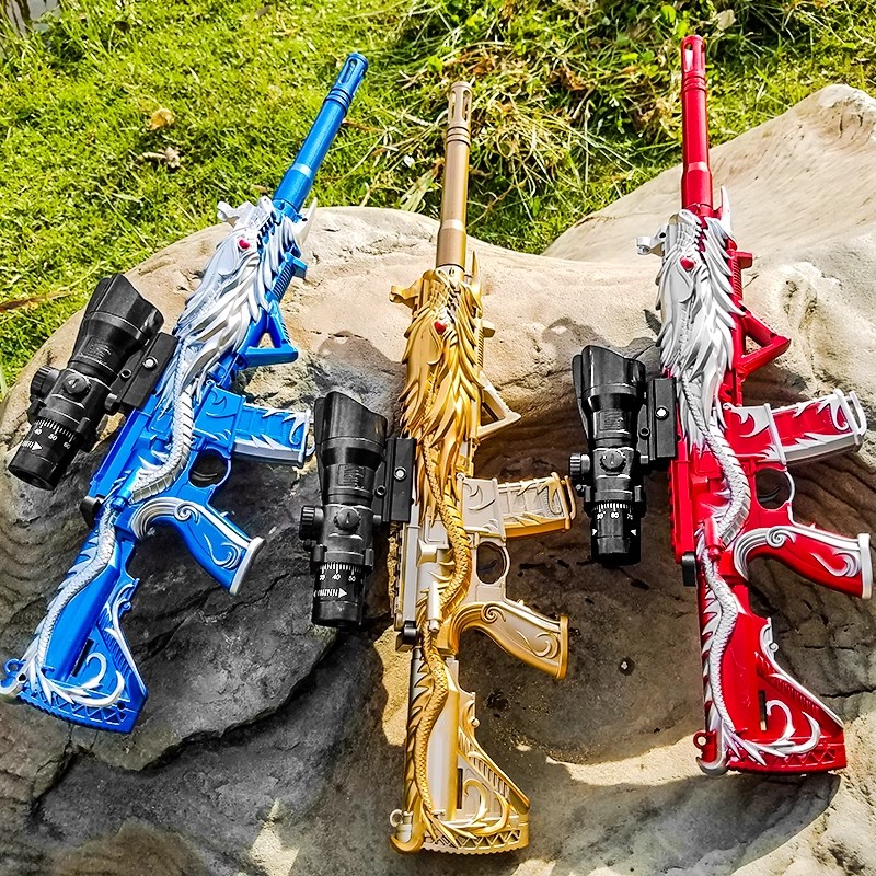 五爪金龙软弹枪M416小男孩子10岁7儿童玩具枪软胶子弹手枪狙击枪