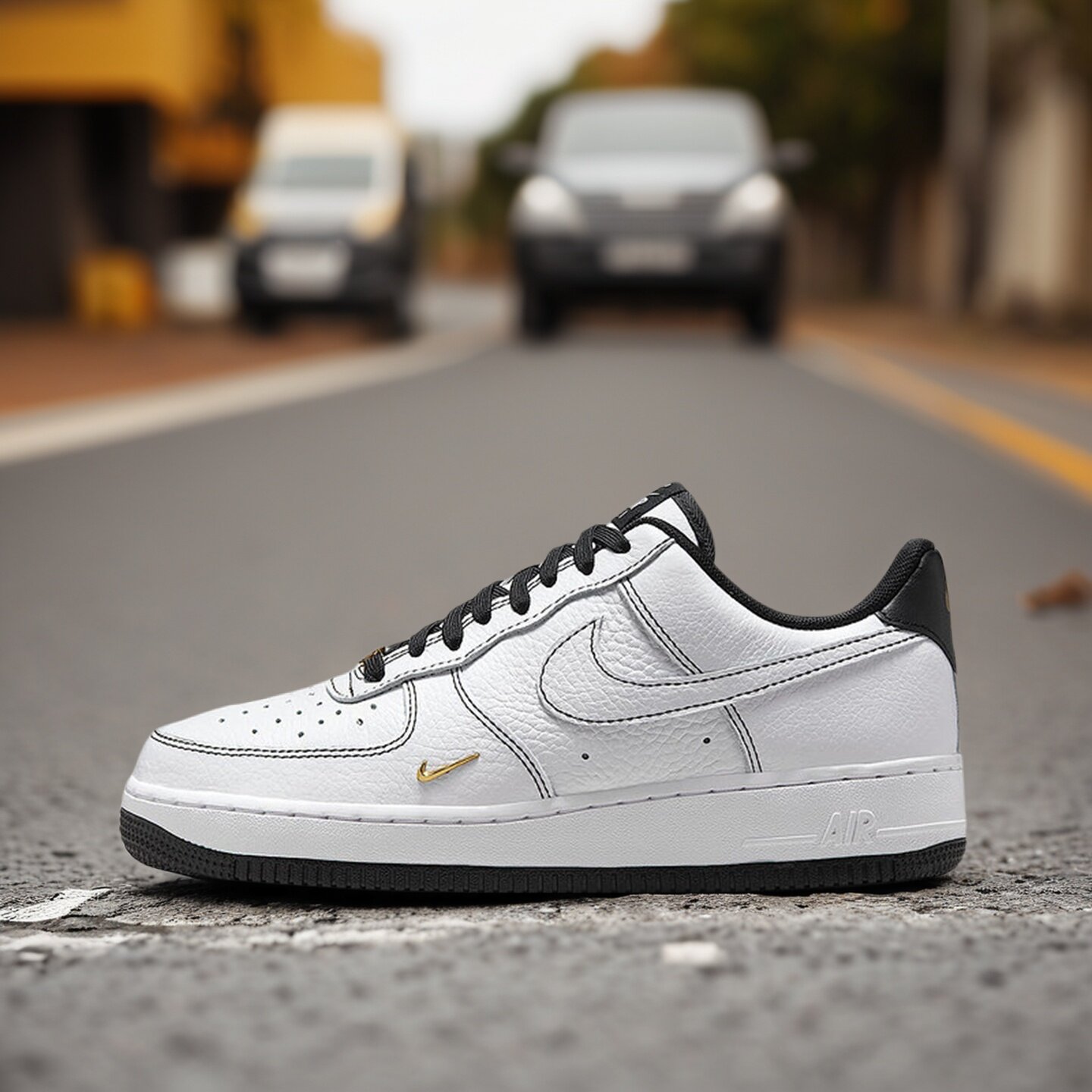 Nike耐克女鞋子2026冬季新款舒适百搭空军一号低帮板鞋IB6543-101