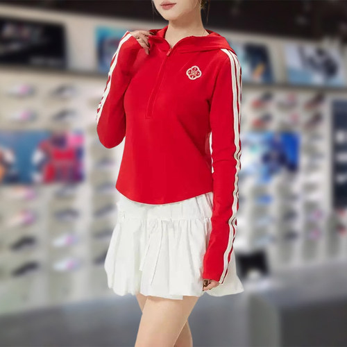 Adidas阿迪达斯女外套2026春季新款舒适百搭马年限定灯芯绒KG3457