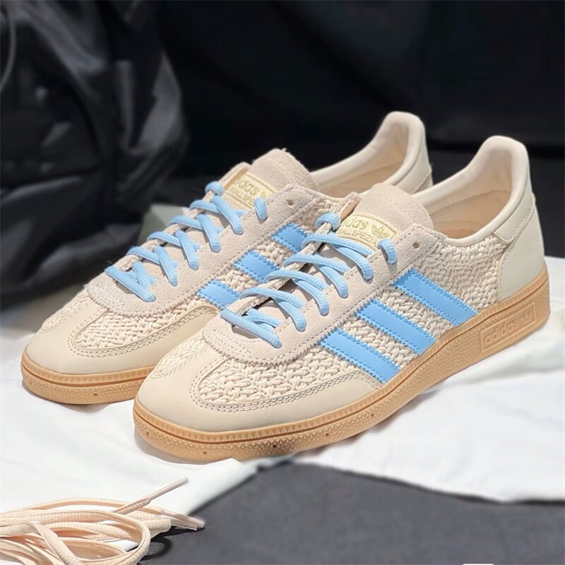 阿迪达斯三叶草男女鞋子2025秋季新款舒适百搭潮流低帮板鞋JQ8410