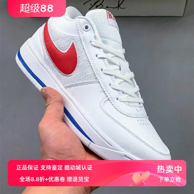 Nike耐克男款鞋子2025春季新款布克舒适训练板鞋篮球鞋FJ4250-105