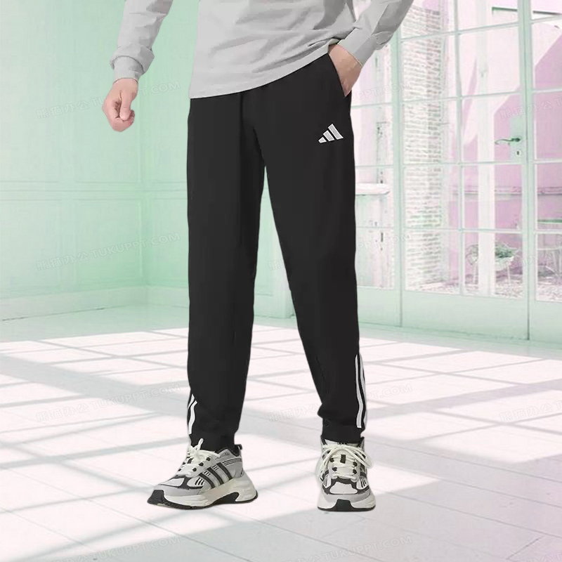 新舒适宽松运动休闲百搭长裤