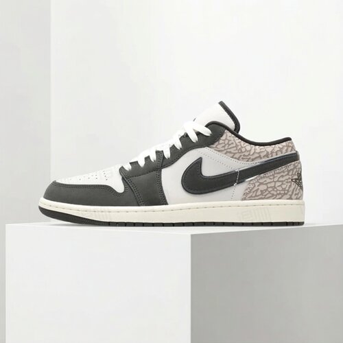 NiKe耐克男鞋子2026夏季新款JORDAN 1低帮休闲潮流板鞋IU2268-100