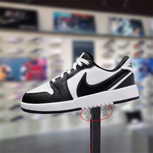 Nike耐克大童鞋子2025秋季新款JORDAN舒适百搭休闲板鞋HQ2024-101