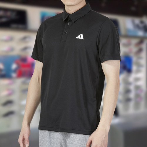 夏季新款舒适修身运动休闲POLO衫