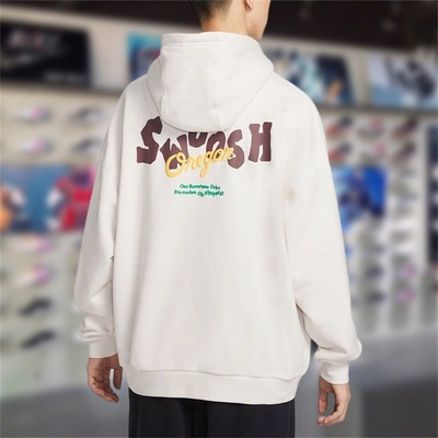 新款舒适宽松运动休闲套头衫