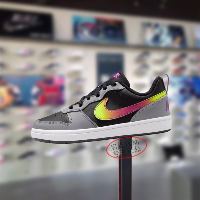 Nike耐克大童女鞋子2025冬季新款经典百搭低帮休闲板鞋IO6965-001