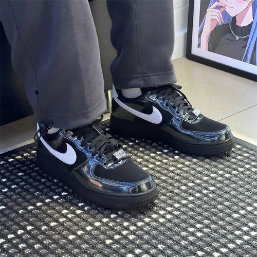 Nike耐克男鞋子2026春季新款空军一号舒适低帮耐磨板鞋IB6843-001