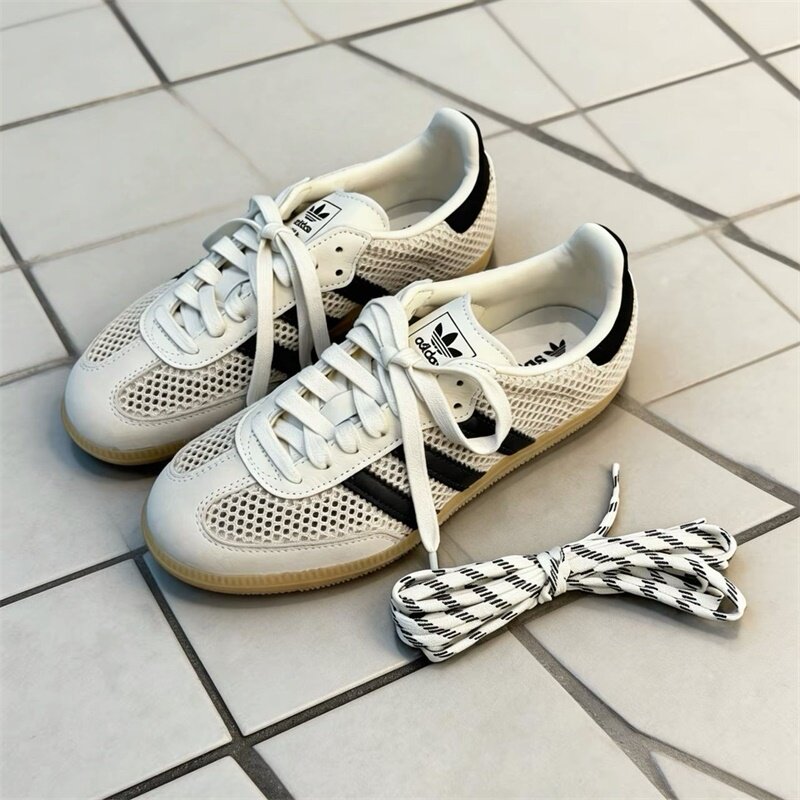 阿迪达斯三叶草男女鞋2026夏季新款舒适百搭轻便德训鞋板鞋IH4003