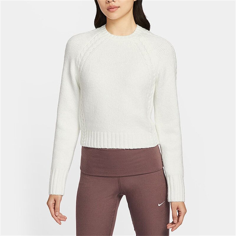 Nike耐克女长袖2026春季新款舒适百搭休闲简约毛衫上衣IF0247-133