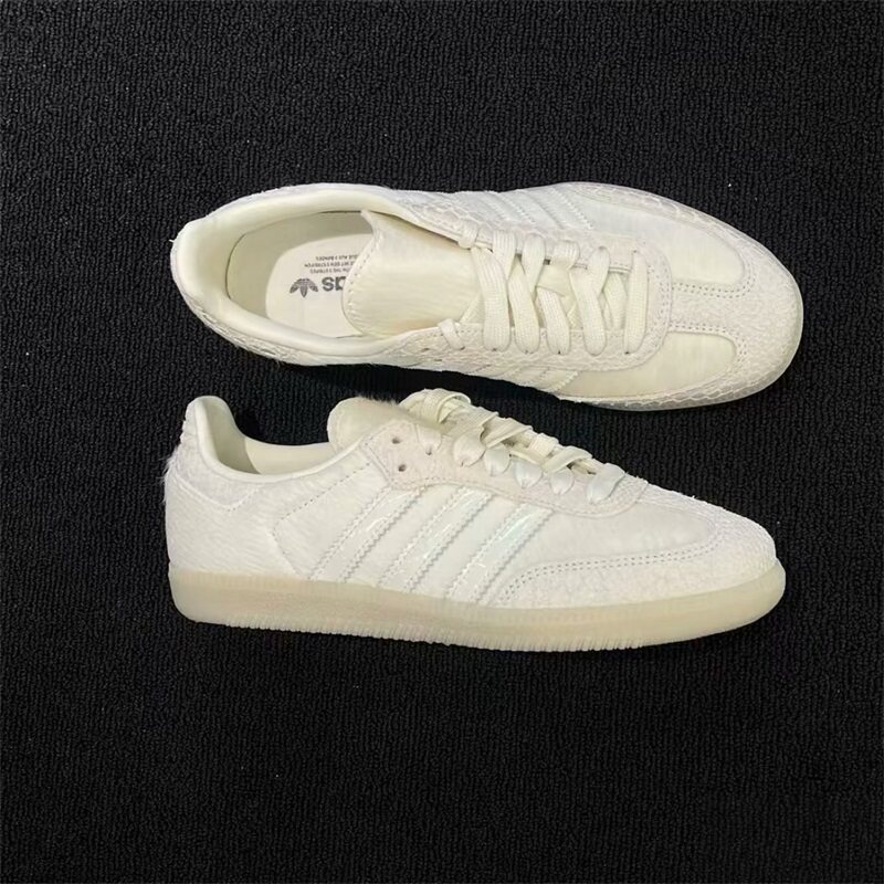 阿迪达斯三叶草男女鞋2026春季新款舒适百搭轻便德训鞋板鞋IH9148