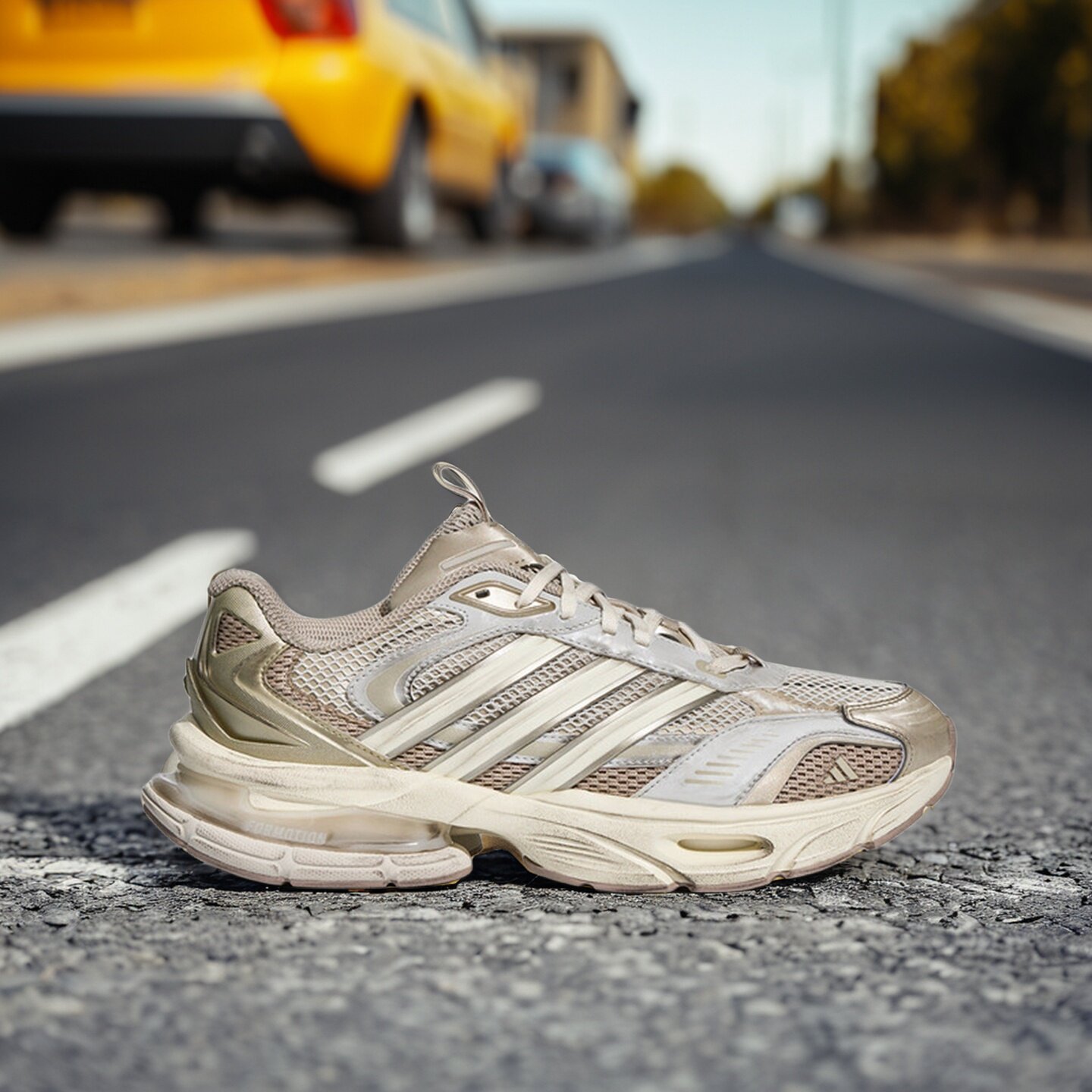 Adidas阿迪达斯男女款鞋子2026冬季新款舒适透气跑步老爹鞋LA5803