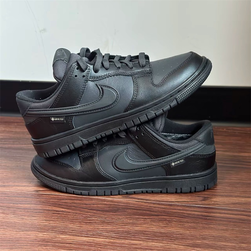 Nike耐克男鞋子2025冬季新款DUNK舒适百搭低帮休闲板鞋HQ2053-001