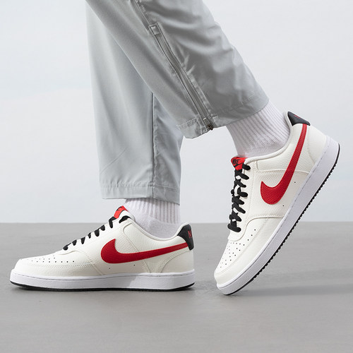 Nike耐克男鞋子2025春季新款简约潮流舒适低帮休闲板鞋DM1187-101