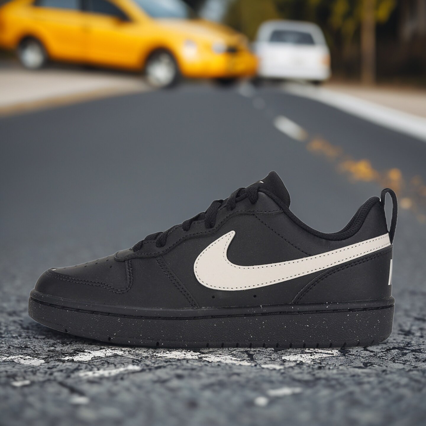 Nike耐克大童女鞋子2026冬季新款经典百搭低帮休闲板鞋DV5456-023