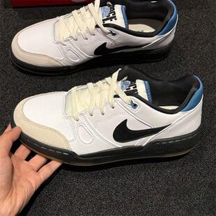 Nike耐克男鞋子2024秋季新款潮流简约低帮耐磨休闲板鞋HJ7262-100