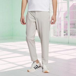 Adidas阿迪达斯男款裤子2025夏季新款舒适百搭修身休闲长裤JL6052