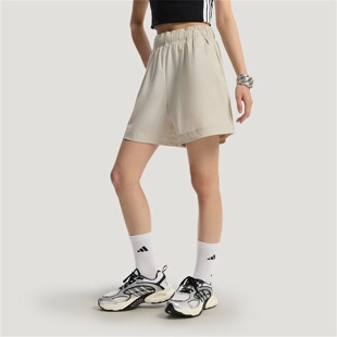 Adidas阿迪达斯女款裤子2026夏季新款舒适宽松运动休闲短裤KS5322