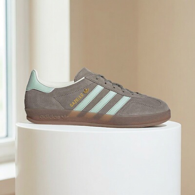 阿迪达斯三叶草男女鞋2026春季新款舒适百搭轻便德训鞋板鞋JR2430