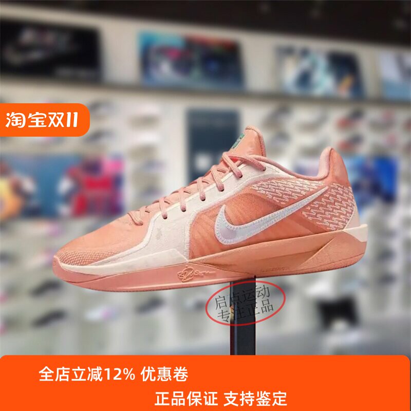 Nike耐克男女鞋子2025夏季新款萨布丽娜 1代实战篮球鞋FZ1517-801