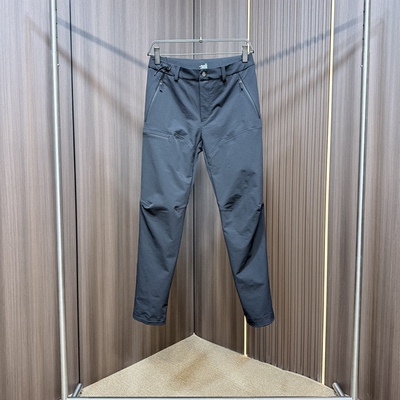 T10春季新款户外软壳男士冲锋裤防水防风休闲长裤透气孔抽绳裤脚
