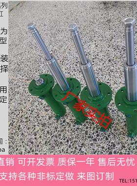 双向油缸 多节双向伸缩油缸 DSTH100-700-3S三级双向油缸 可订制