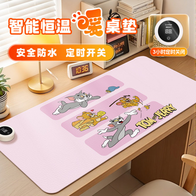 猫和老鼠加热鼠标垫办公暖桌垫