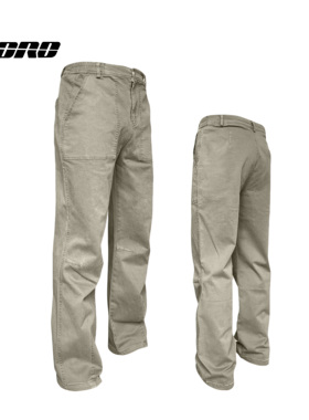 DLZ男立体剪裁砂洗做旧纯色四季百搭直筒高级美式休闲修身长裤